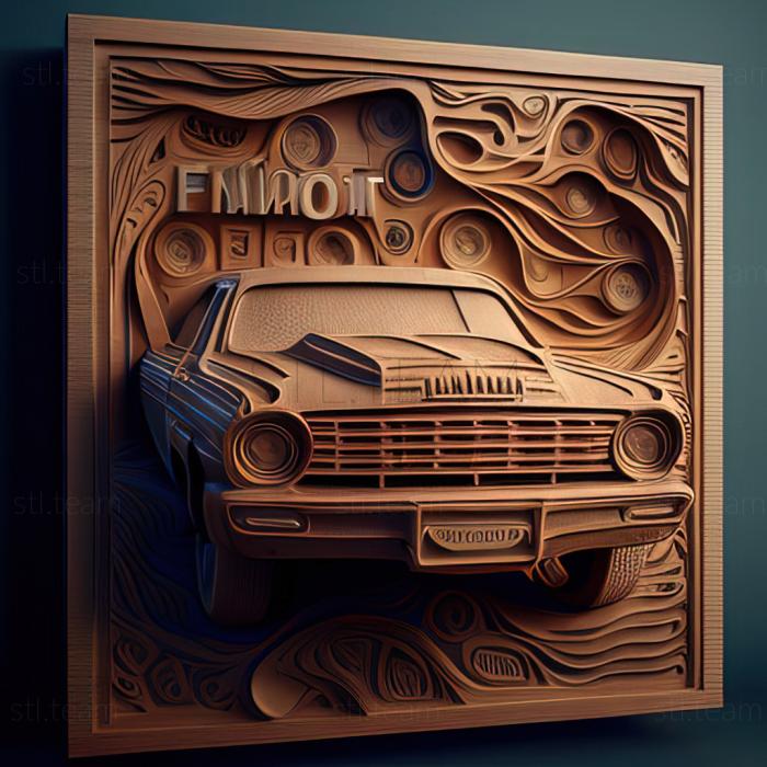 3D model Ford Fairmont (STL)
